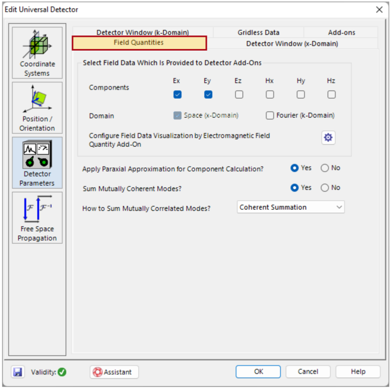 VirtualLab：通用探测器的图4