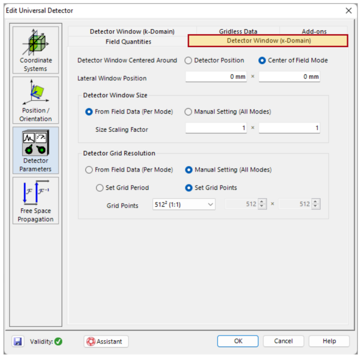 VirtualLab：通用探测器的图6