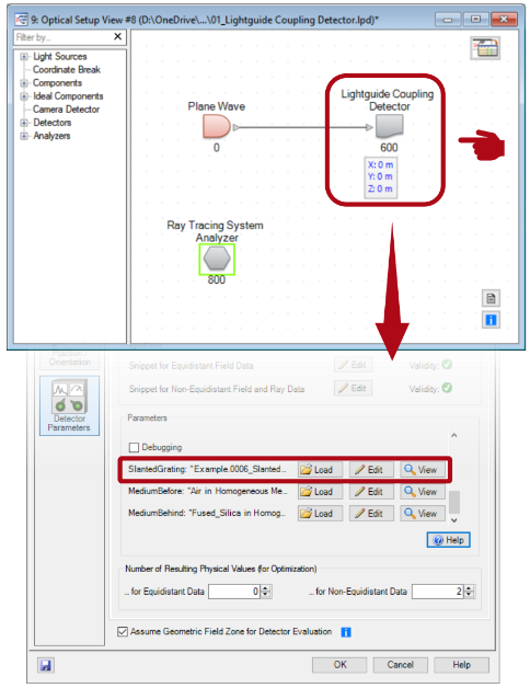 在VirtualLab Fusion中使用optiSLang進(jìn)行光柵優(yōu)化的圖4