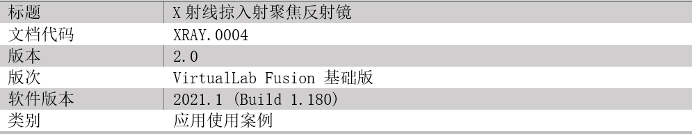 X射线掠入射聚焦反射镜的图9