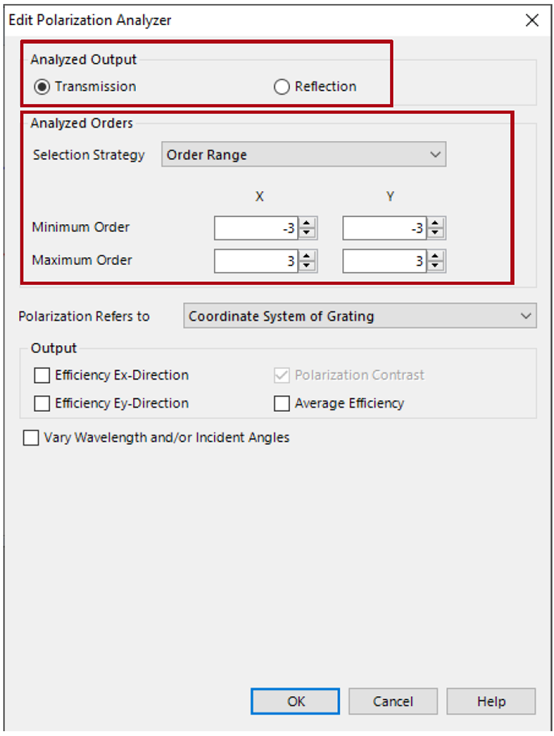 VirtualLab偏振分析器的图4