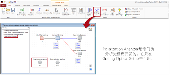 VirtualLab偏振分析器的图3