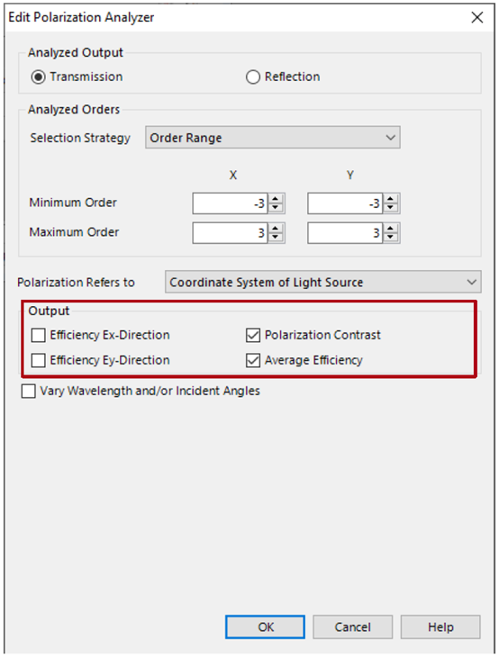 VirtualLab偏振分析器的图12