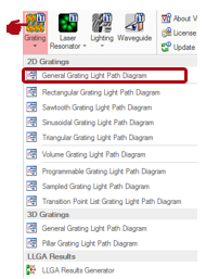 使用界面配置光栅结构的图2