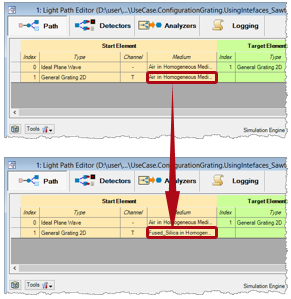 使用界面配置光栅结构的图25