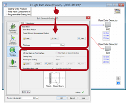 使用界面配置光栅结构的图3