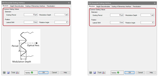 使用界面配置光栅结构的图19