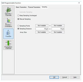 VirtualLab Fusion如何使用可編程函數及示例（柱面透鏡）的圖5