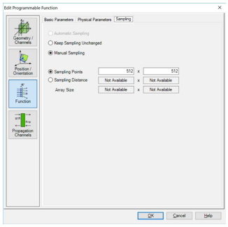 VirtualLab Fusion如何使用可編程函數及示例（柱面透鏡）的圖14