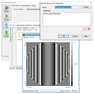 VirtualLab Fusion如何使用可編程函數及示例（柱面透鏡）的圖6