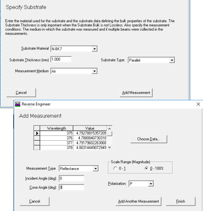 Essential Macleod应用反演工程对四层减反膜进行分析的图3