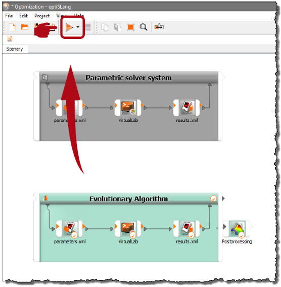 VirtualLab Fusion中運(yùn)用optiSLang進(jìn)行光柵優(yōu)化的圖31
