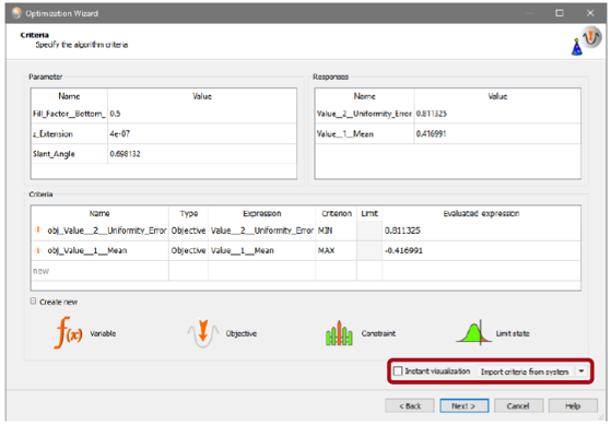 VirtualLab Fusion中運(yùn)用optiSLang進(jìn)行光柵優(yōu)化的圖23
