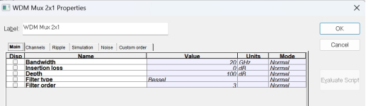 OptiSystem：SOA波长变换器（XGM）的图5