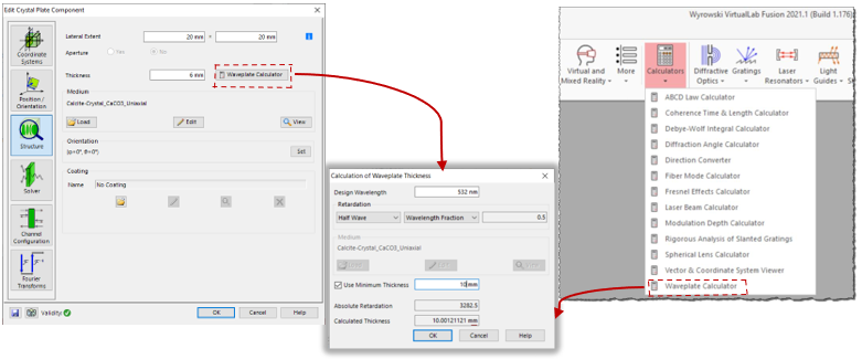 VirtualLab Fusion中的光学各向异性介质的图10