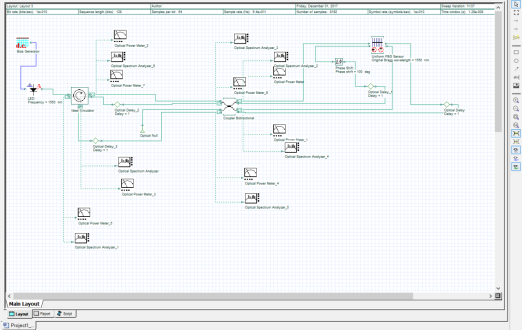 光纤环形镜FBG传感器的图2