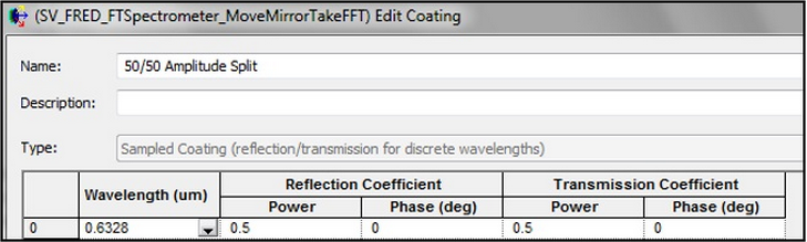 FRED案例展示：傅里叶变换光谱仪的图2