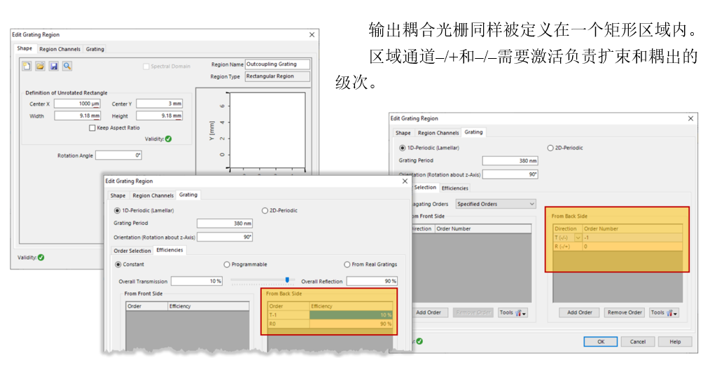 VirtualLab：带有光波导组件的“HoloLens1”型布局建模的图9