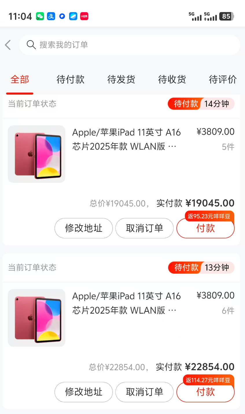 白条初始额度