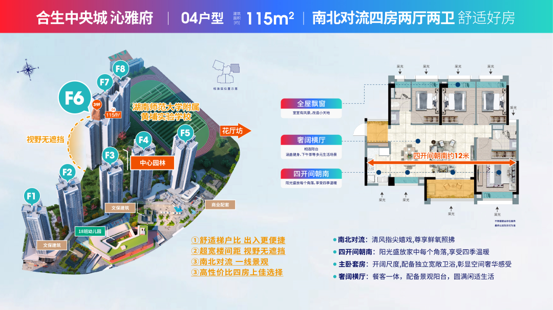 黄埔合生中央城加推169㎡大平层，学校在扩建到72个班？