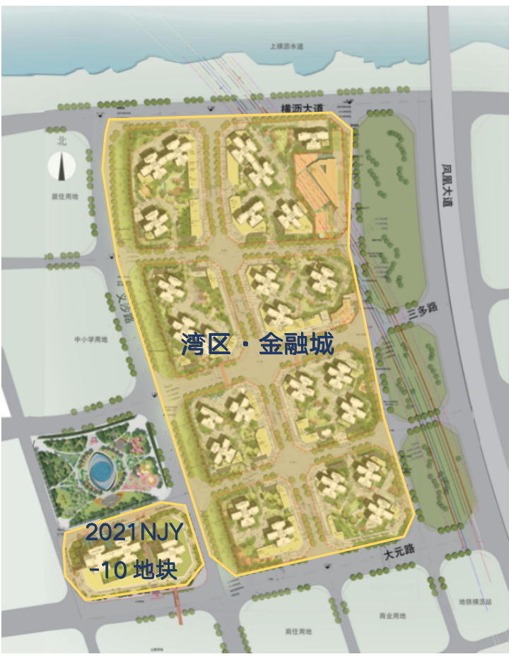 南沙湾区金融城周边配套怎么样？值不值得买？