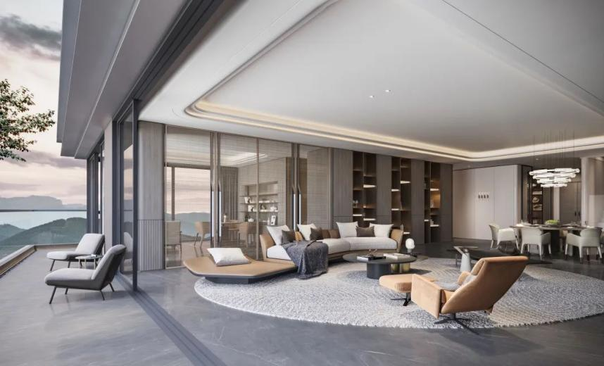 白云山下新盘！广州城投熹云谷300㎡大平层