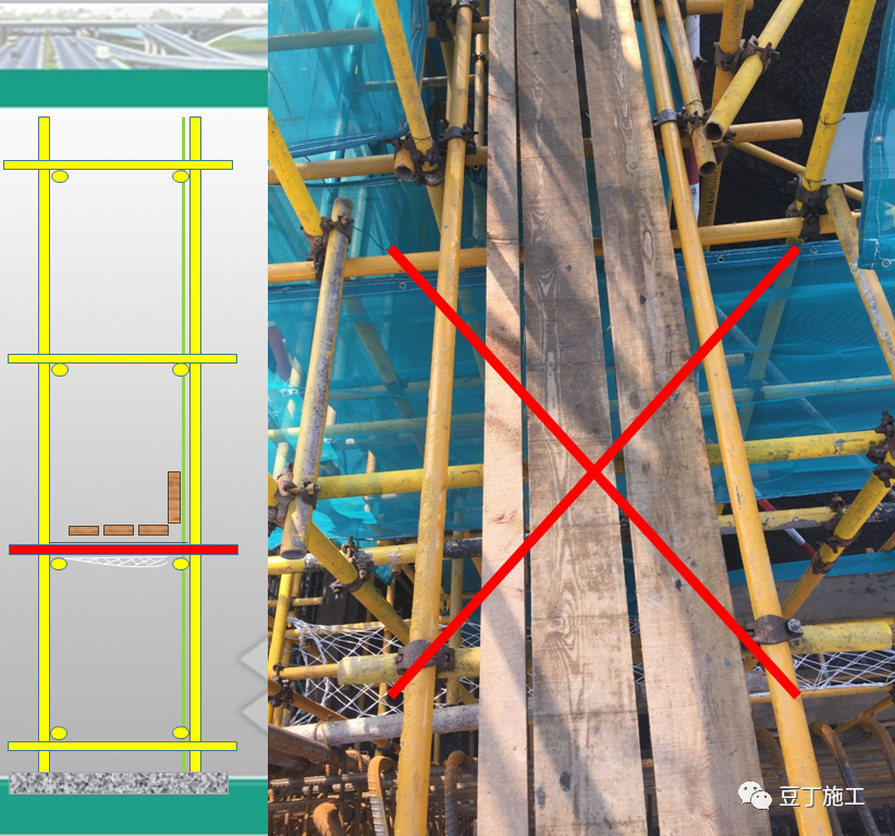 超棒图解！落地式钢管脚手架架体构造及要求！的图10