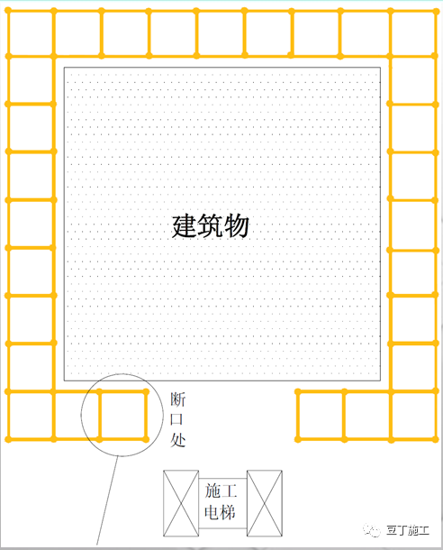 超棒图解！落地式钢管脚手架架体构造及要求！的图23