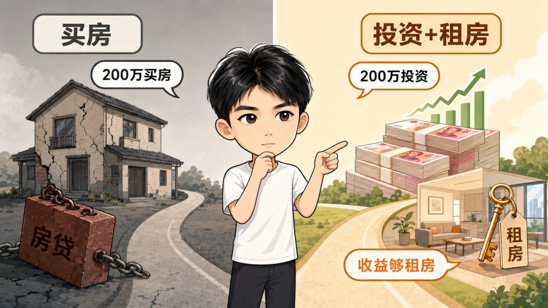 买房亏百万后的醒悟：不买房用投资收益租房更划算