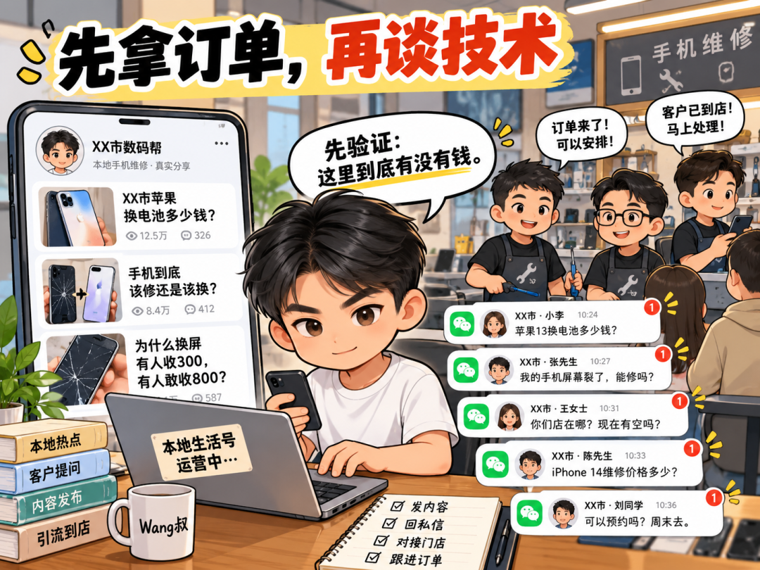 经济下行期怎么赚钱：手机维修与二手回收等小生意机会