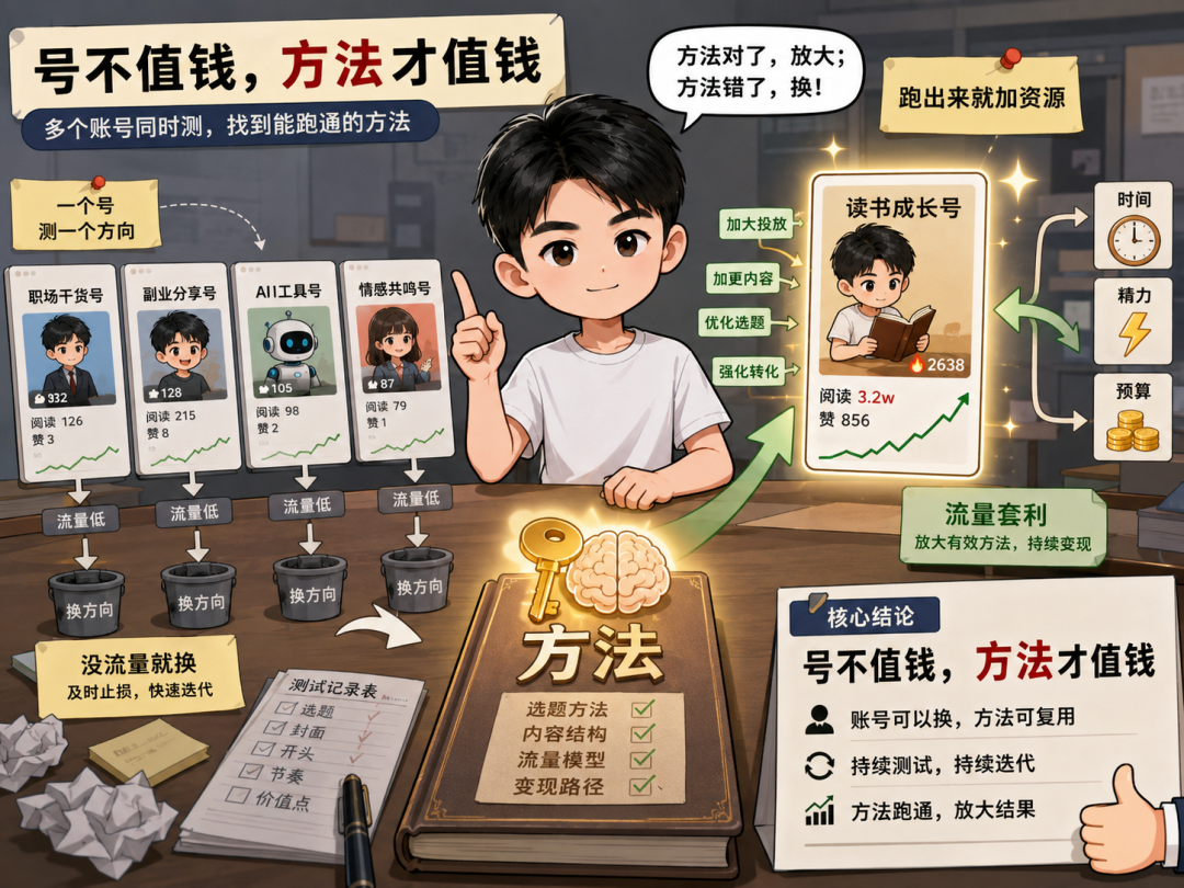 公众号贴图养号赚钱玩法 从零起步30天收益7000元