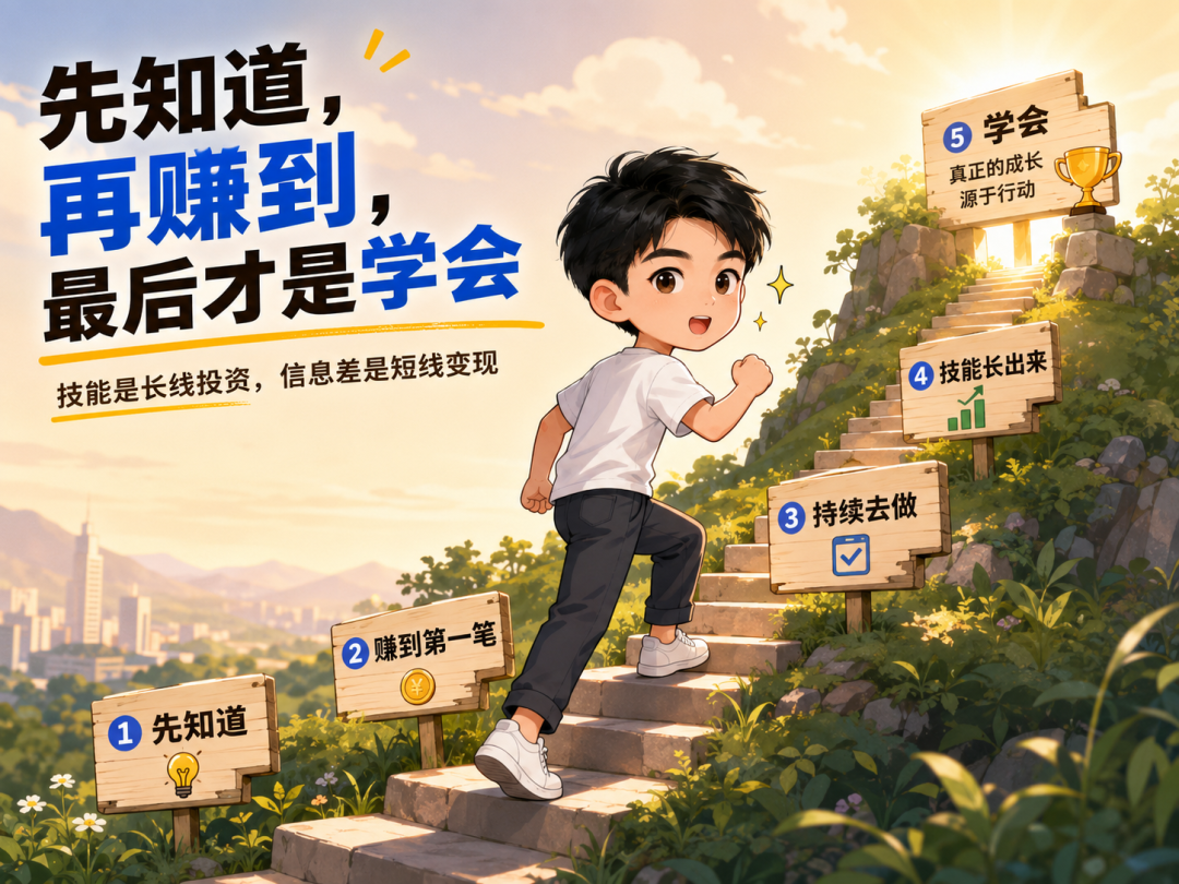 零基础用AI两天做出小程序 靠信息差赚钱的低成本副业方法