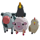 抓一抓鹅毛浮绿水