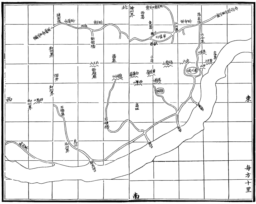 《江浦埤乘》载古江浦山水全境图.png