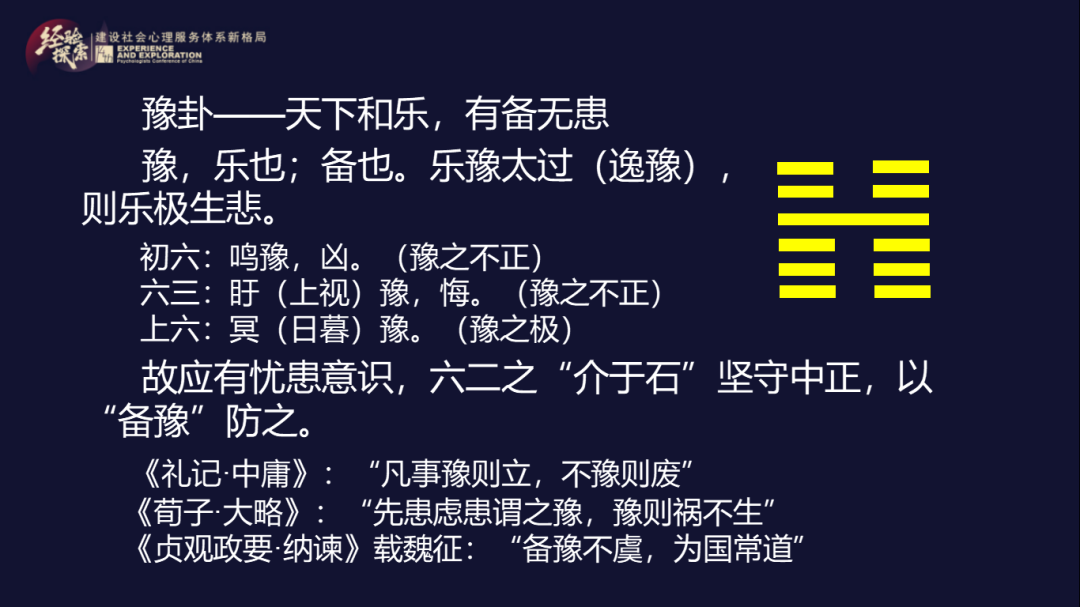 大会逐字稿系列 易经 传承的国人忧患意识 下 中国心理学家大会 天天心理网 专业的心理学在线学习平台