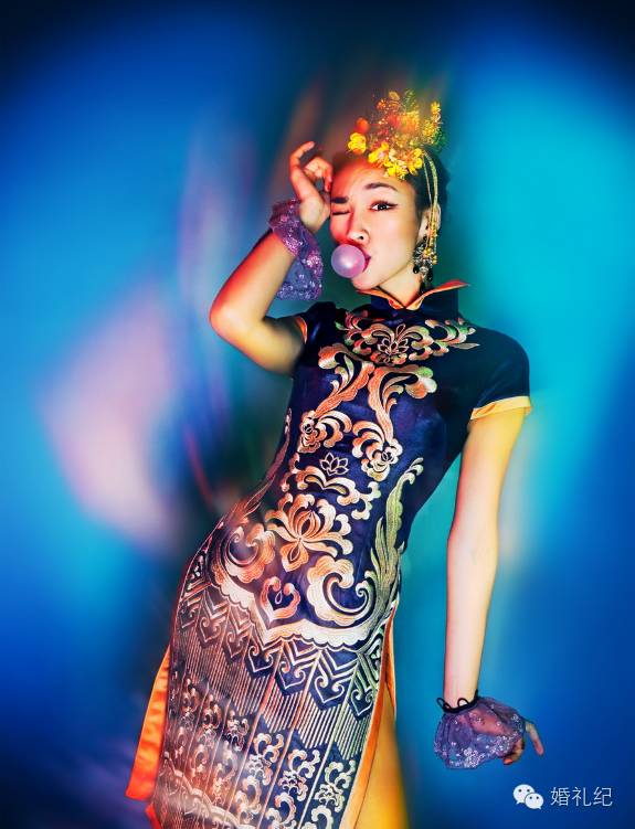 范爷古风写真美出新高度,其实中式婚纱照一点都不排斥摩登
