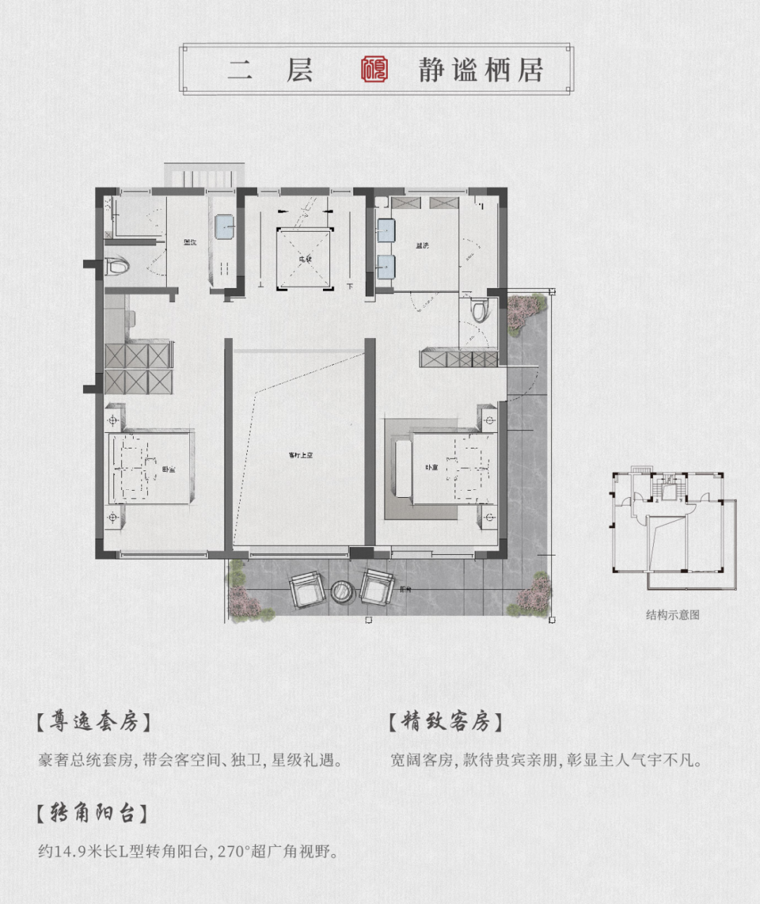 柯桥翰林府排屋户型图图片