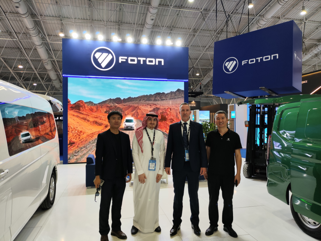 电亮全球丨福田eVIEW GRAND全球首发，闪耀登陆沙特