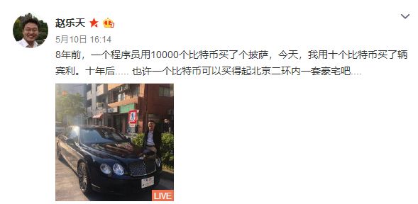 8年前1万BTC的披萨什么味道？