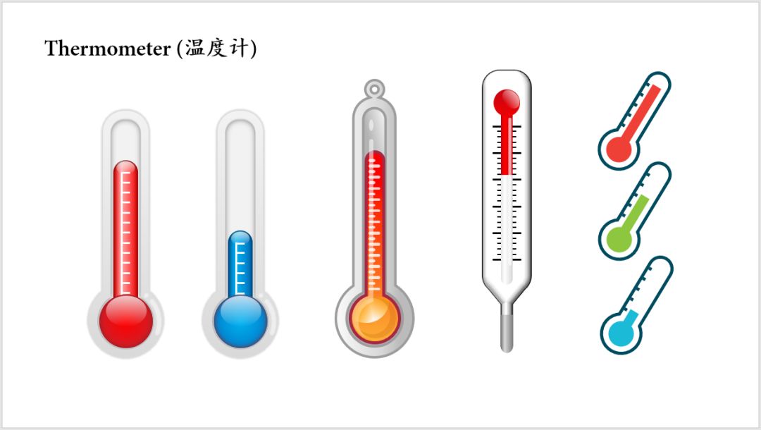 ppt制作教程:ppt绘制温度计简易教程及素材分享