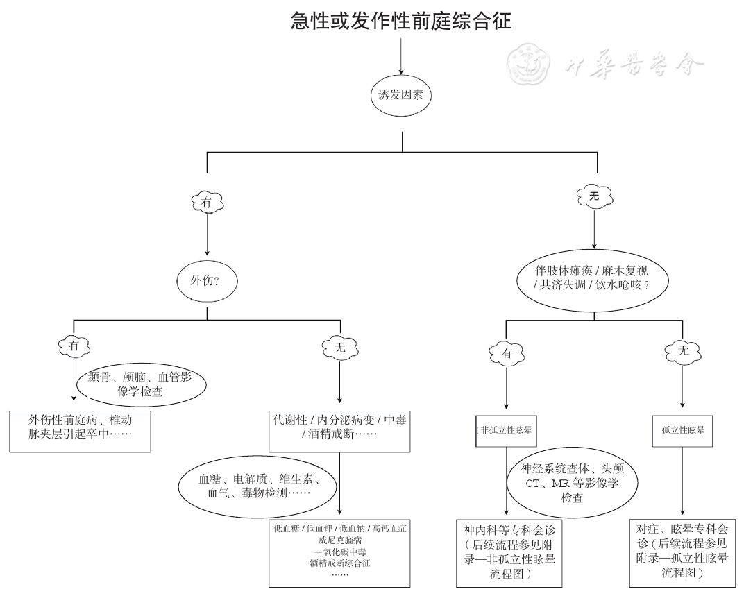2021年眩晕急诊诊疗指南：病因识别与规范化治疗方案