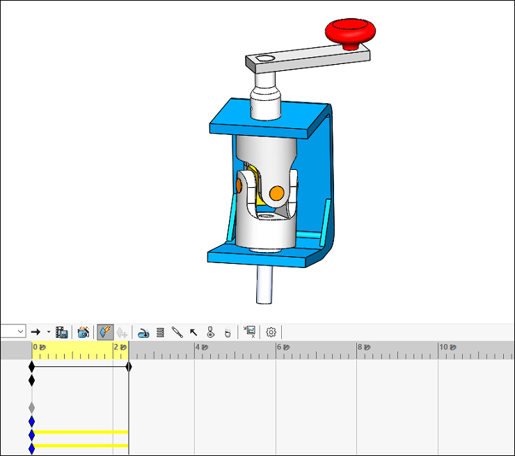 【6/11更新】SOLIDWORKS如何使用運動模糊創建更加真實的動畫？的圖2