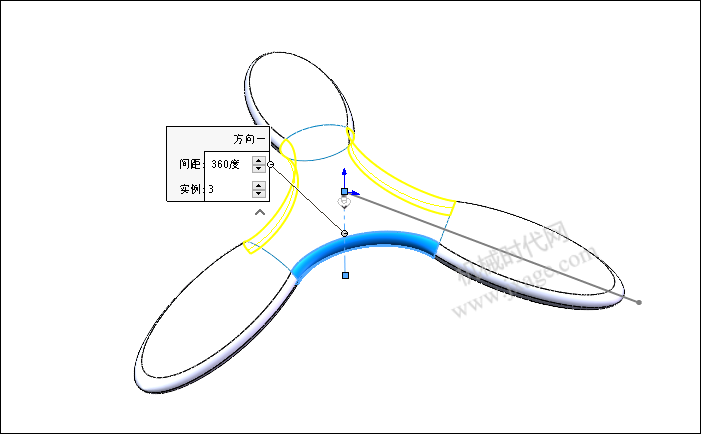 SolidWorks建模一个回旋镖，泰裤辣！的图15