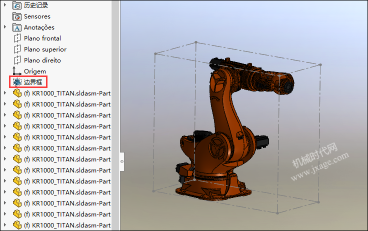 SOLIDWORKS 边界框如何使用？的图5