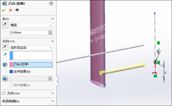 SolidWorks建模练习(51):DNA结构的图5