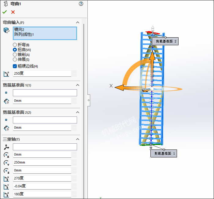 SolidWorks建模练习(51):DNA结构的图11