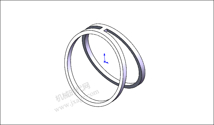 拉伸技巧！SolidWorks建模并渲染一个可变镂空环的图10