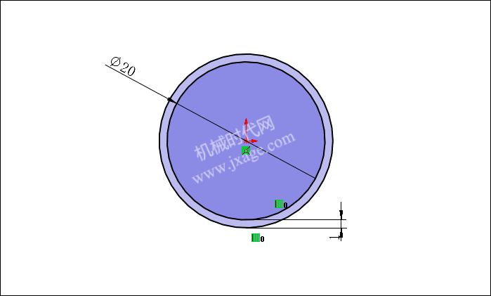 拉伸技巧!SolidWorks建模并渲染一个可变镂空环的图2
