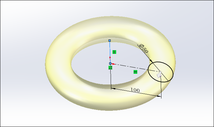 SolidWorks建模练习(50):不规则弹簧的图3