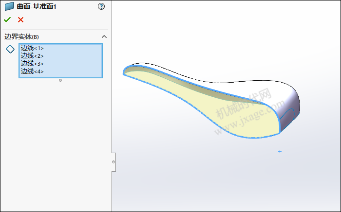 用SolidWorks给自己设计一个自行车坐垫的图33